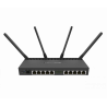 Router Wifi Doble Banda Mikrotik RB4011IGS+IN RB4011IGS+IN MIKROTIK req-cable 10-1000 1-SFP+10G AC2000 L5 1,4GHz-x4 4x3dBi-Fijas