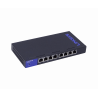 Switch no administrable POE Linksys LGS108P LGS108P LINKSYS 8-1000(4-PoE48V-at) 50w-tot inc-54V-1,2A Switch no-admin
