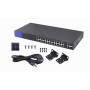 Admin 16-24 PoE Linksys LGS326MP LGS326MP LINKSYS 24-1000-PoE-at 2-SFP-Combo 384W-tot Switch Smart Rack