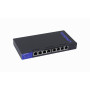 Admin 8-12 PoE Linksys LGS308P LGS308P LINKSYS 8-1000-PoE+ 72W-tot Switch Smart Rack 8p