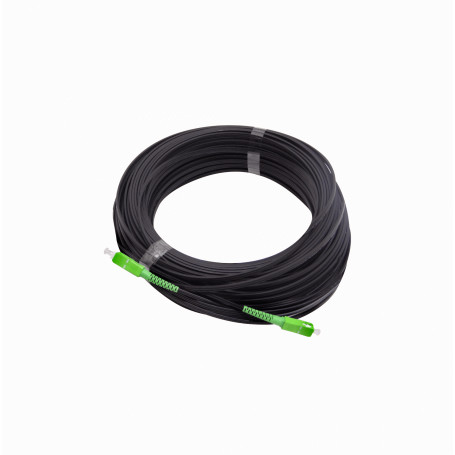 Pigtail Mono/Multimodo Fibra JPSA-50 JPSA-50 Negro Drop-Port 50mt SC/APC MonoModo SM SX Pigtail Cable Fibra G652D