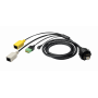 Cámaras IP Bullet Ubiquiti UVC-PRO-C UVC-PRO-C UBIQUITI Cable-100cm para/UVC-PRO Reset/SW mPort/RJ45 Audio/20-28AWG