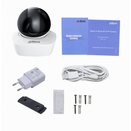 Wifi Camera A35 Dahua A35 DAHUA PT IR-10mt CamaraIP 3MP Inc-5V