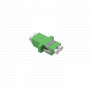 Adaptador copla miniplaca Fibra FASLDA FASLDA LC-LC Verde SM DX-Duplex Copla p/Caja Adaptador p/Cabecera-CL/Caja