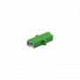 Adaptador copla miniplaca Fibra FASD FASD E2000-E2000 Verde/APC SM SX-Simplex Copla Fibra Adaptador Cabecera-CL