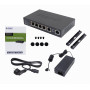 Switch no administrable POE PLANET GSD-604HP GSD-604HP PLANET 6-1000(4-PoE+af/at) 55W-tot Switch no-Admin no-Rack inc-55V