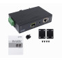 Chasis / Modulo / PCI PLANET IGTP-805AT IGTP-805AT Planet 1-1000-PoE 1-SFP Riel-DIN Industrial Media Converter req-Fuente