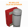 Caja Gabinete Plastico Altelix NMK-0001 NMK-0001 ALTELIX para Cajas NP171406xx Montaje Poste max 203mm diametro