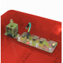 Caja Gabinete Plastico Altelix NP171406R NP171406R ALTELIX Roja 432x355x152mm IP55 Caja Exterior NEMA3 PC+ABS