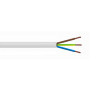 Conductor 0,1-0,9mm2 Generico WORDON7 WORDON7 Blanco 3x0,75mm 100mt Cable Electrico RVV 4-6AMP 3x0.75mm PVC