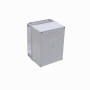 Caja Gabinete Plastico TIBOX TJ-AT-1520-1 TJ-AT-1520-1 TIBOX 150x200x130mm Caja ABS IP66 Tapa-Transparente c/Placa-Aluminio