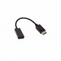 DisplayPort/MiniDP/USB-C Generico UL-DPHDMI UL-DPHDMI 1080p HDMI-H a DisplayPort-M Negro Cable-15cm Adaptador Video