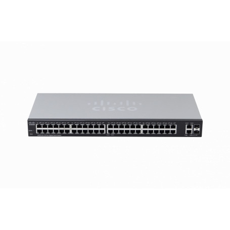1000 Semi-admi Smart Cisco SG220-50 SG220-50 CISCO SmartPlus 48-1000 2-SFP-Combo Switch Rack 50-puertos Semi-Admin
