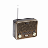 Parlantes Generico MINIRETRO MINIRETRO AUDIOLAB Radio Vintage Recargabl AM/FM/SW USB mSD MP3 opc-5V opc-Pilas