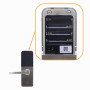 Control Acceso / Biometrico Dahua ASL2101S-WR ASL2101S-WR DAHUA Chapa 35-65mm 5-Modos Tarjeta Bluetooth 433MHz Clave req-4xAA