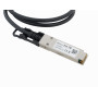 Cable Twinaxial/DAC Mikrotik Q+DA0001 Q+DA0001 MIKROTIK 40gbps 1mt Cable Directo QSFP+40G Backbone DAC 30AWG PVC
