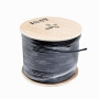 Cable coax metro/caja Generico CCRG6N CCRG6N ISAY RG6 Negro 305mts Carrete RG-6 Cable Coaxial 75ohm