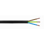 Conductor 0,1-0,9mm2 Generico CORDON7 CORDON7 Negro 3x0,75mm 100mt Cable Electrico RVV 4-6AMP 3x0.75mm PVC