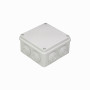 Caja Gabinete Plastico TIBOX MTC-1 MTC-1 TIBOX 100x100x50mm Caja Estanca Blanca IP66 7-Conos 4-Tornillo AGR1010