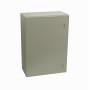 Armado Tab. electrico TIBOX ST5-725 ST5-725 TIBOX 700x500x250mm 2-chapa-sin/Llave Caja Metalica IP66 Beige c/Placa
