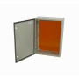 Armado Tab. electrico TIBOX ST5-725 ST5-725 TIBOX 700x500x250mm 2-chapa-sin/Llave Caja Metalica IP66 Beige c/Placa