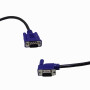HDMI/DVI/VGA/RG59/ F/BNC Generico VGA-03LR VGA-03LR 0,3mt HDB15 90ºR Macho-Macho DB15-M VGA-M Cable-24cm Video Blindado