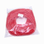 Espiral Ordena Cable Linkmade KS-12R RKS-12 PE Rojo 12mt 12/15/0,85mm Espiral Atrapa Cable Ordenador