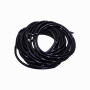 Espiral Ordena Cable Linkmade KS-12N NKS-12 PE Negro 12mt 12/15/0,85mm Espiral Atrapa Cable Ordenador