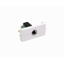 Faceplate video Generico FQAR6 FQAR6 Modulo 6,35mm-Hembra Regleta-3p Phone-1/4 Stereo p/FQ1-FQ2-FQ3