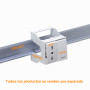 Remarcador / Sensor Kalop KEP-E2 KEP-E2 KALOP Porta 2-Modulo KEP para Riel Din-35mm Ancho-52mm Alto-65mm