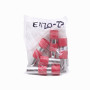 Ferrule / Conico / Conector Otras Marcas E120-27 E120-27 Rojo 120,0mm2 27/47,6mm 10-unid AWG411 Ferrules Terminal Aislado Crimp