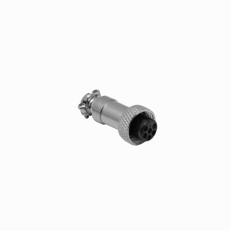 DB9 VGA DB15-wide DB25 Otras Marcas GX12HV-6 GX12HV-6 6-pin Hembra Volante Conector GX12 Soldable