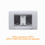 Interruptor Manual / Auto Kalop KEP-C KEP-C KALOP Blanco Bipolar 9/24 6pin Interruptor 10A 250V req/KEP-A KL40180