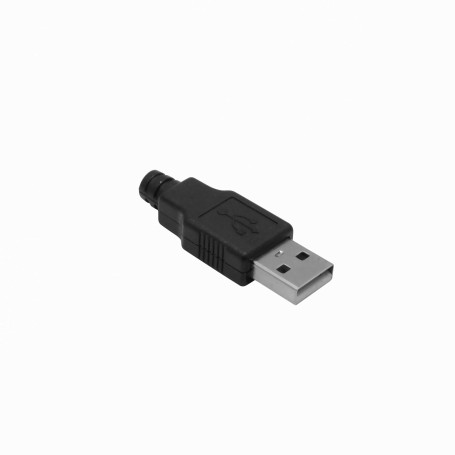 Rj9 Rj11 Rj12 Generico USB-AM-T USB-AM-T USB A-Macho Conector Soldable 4-pin Armable 47x16x8mm