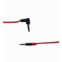 Cable Audio Video Generico AUDIO-1L AUDIO-1L 3,5mm-MM 90-Grados Macho-Macho 1mt Cable Audio Plug Phone1/8 100cm