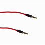 Cable Audio Video Generico AUDIO-12M AUDIO-12M 3,5mm-MM Macho-Macho 1,2mt Cable Audio Plug 1.2m Phone1/8 120cm