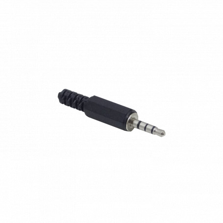 Cable Audio Video Generico PLUG-34 PLUG-34 Conector 4-pin 3,5mm-Macho Audio Video Phone-1/8 Soldable 3.5mm
