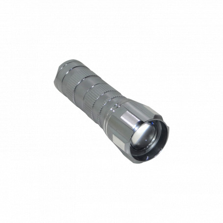Led Blanco Generico LINTERNA-1 LINTERNA-1 Linterna 1-LED req/3-AAA Aluminio 35x101x25mm con Lente