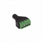 Conversor Conector Audio Generico 4P-35-H 4P-35-H 4pin-3,5mm-H a regleta Terminal A/V