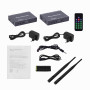 Video Audio Inalambrico Generico HDMI-2/5GHZ HDMI-2/5GHZ Kit .SMA-Ant 2,4/5GHz inalambrico 100mt HDMI/IR 13dBm inc5V 1080p/60Hz