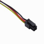 SATA / IDE Generico MICROFIT-2X2 MICROFIT-2X2 Micro-Fit 2x2 4pin Molex Cable de poder 20cm 0,2mt