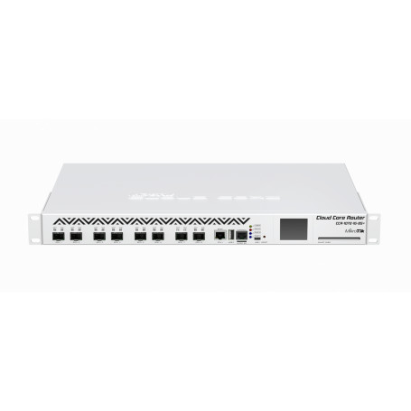 Switch SFP Cobre/Fibra Mikrotik CCR1072-1G-8S+ CCR1072-1G-8S+ MIKROTIK 72-1GHZ 1-1000 8-SFP+ USB/M.2/CONSL 2-220V-HOTSW L6 1U...