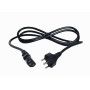 Cable de Poder Linkmade CIMC CIMC 1,5mt Negro C13-Hembra Chile-It-Macho Cable Poder 6A 3x0,75mm2 150cm
