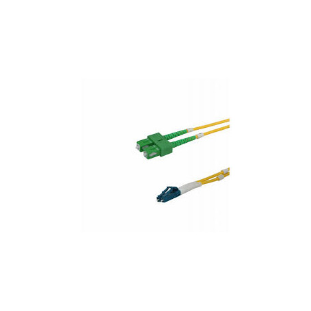 Cable Fibra Óptica SC / APC - SC / APC Monomodo Simplex OS2 9 / 125 µm 50  cm