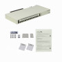 Switch SFP Cobre/Fibra Mikrotik CCR2004-1G-12S+2XS CCR2004-1G-12S+2XS MIKROTIK Req-Cable 1-1000 12-SFP+10G 2-SFP28-25G Consol...