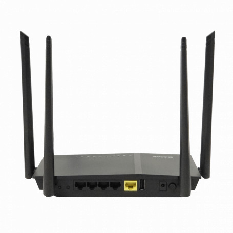 Router mercusys ac12 inalámbrico 867 mbit/s 4 antenas negro (caja abierta)