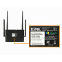 Router Wifi Doble Banda Dlink DIR-825 DIR-825 D-LINK 4-1000 USB 5GHz-867mbps AC1200 2,4GHz-300mbps 4-Fija-5dBi 1-WAN