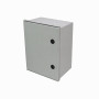 Caja Gabinete Plastico TIBOX TIP-43 TIP-43 TIBOX 400x300x200mm Poliester Tablero Estanco Gris IP65 RoHS c/Placa