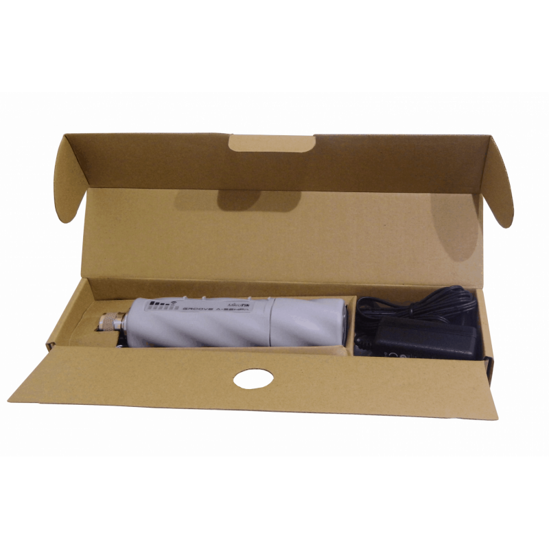 Point d'accès Mikrotik GrooveA 52 ac double bande Gigabit extérieur