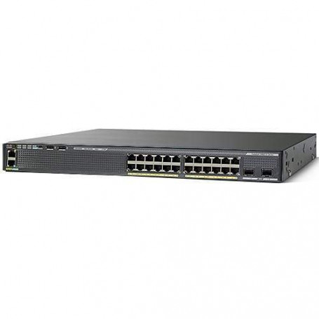 1000 Administrable Cisco WS-C2960X-24TD-L Switch Cisco Catalyst WS-C2960X-24TD-L 24-1000 2-sfp admin rackeable